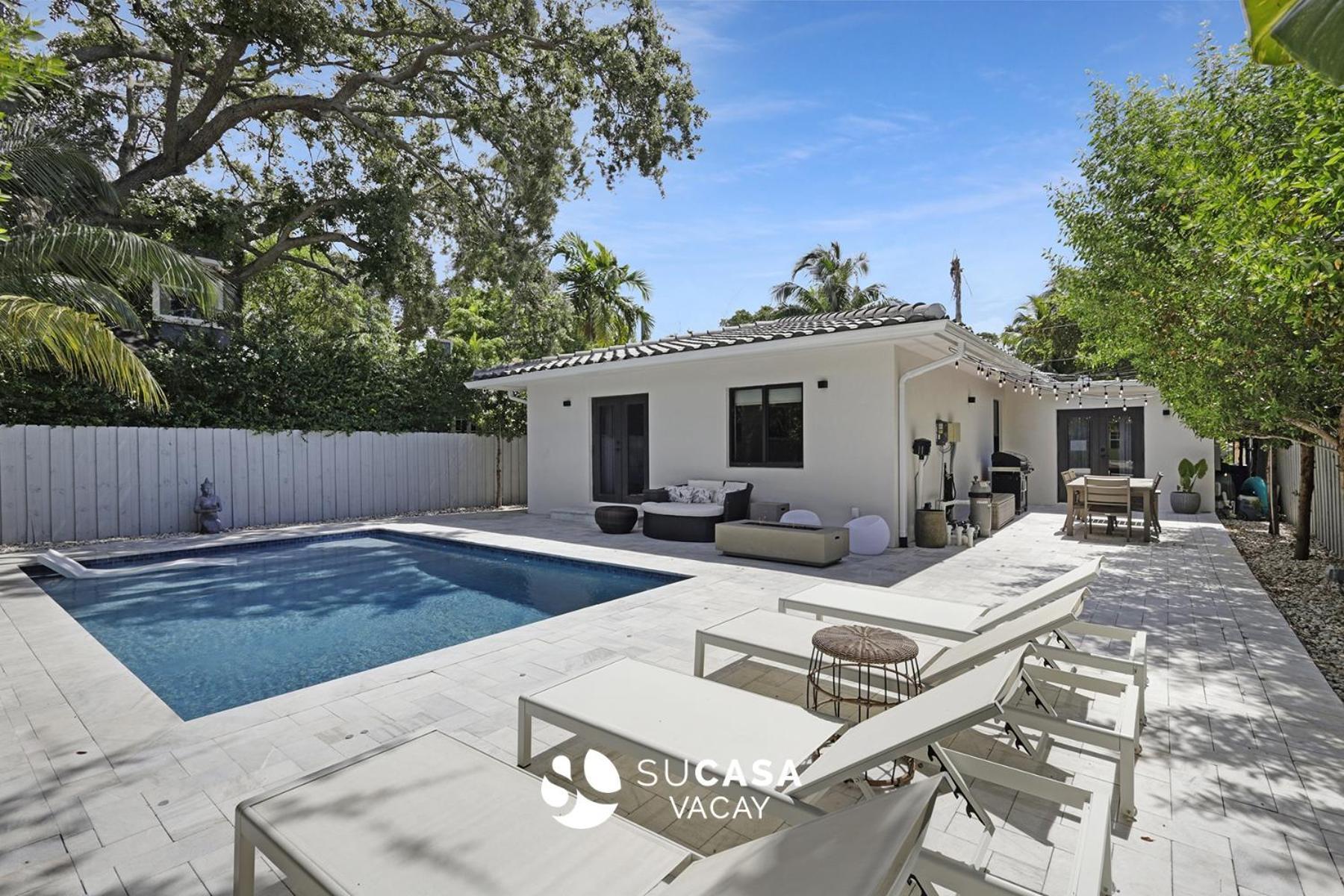Designer W Pool & Firepit - 7 Min To Brickell Casa vacanze Miami